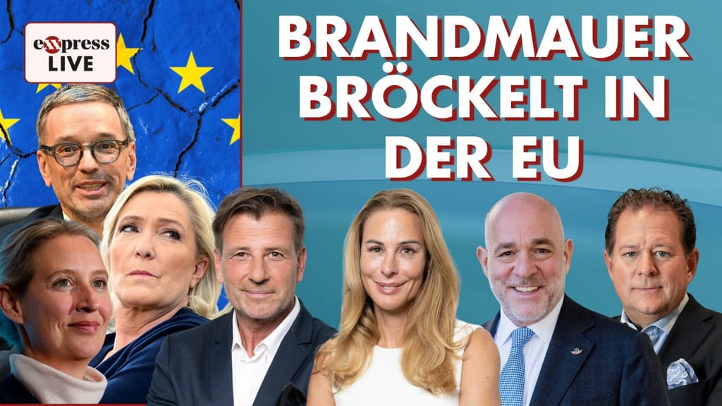 exxpress live – Dienstag ab 7.00 Uhr: EU-Parlament in Aufruhr wegen Allianz zwischen EVP und AfD - politik - exxpress Nach...
