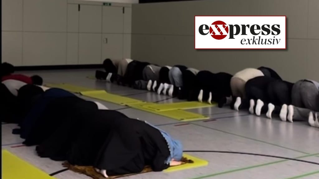 Geschlechtertrennung beim islamischen Fastenbrechen an Schule – Video verstört - news - exxpress Nachrichten