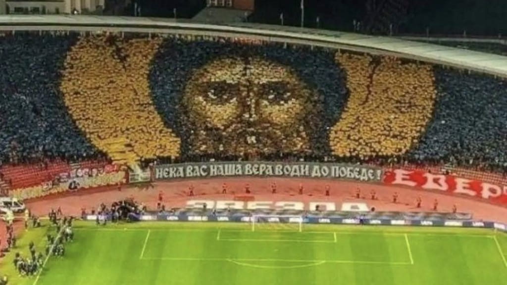Satan erlaubt, Christus verboten? UEFA bestraft serbischen Fußballclub - news - exxpress Nachrichten