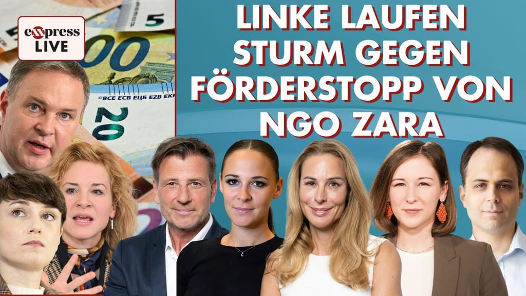 exxpress live – Donnerstag, ab 7.00 Uhr: Bauer bleibt hart – Kein Steuergeld für linken Verein - politik - exxpress Nachri...