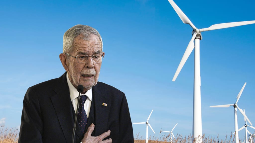 Tik-Tok-Bundespräsident: Van der Bellen macht Werbung für Windrad in neuem Video - news - exxpress Nachrichten