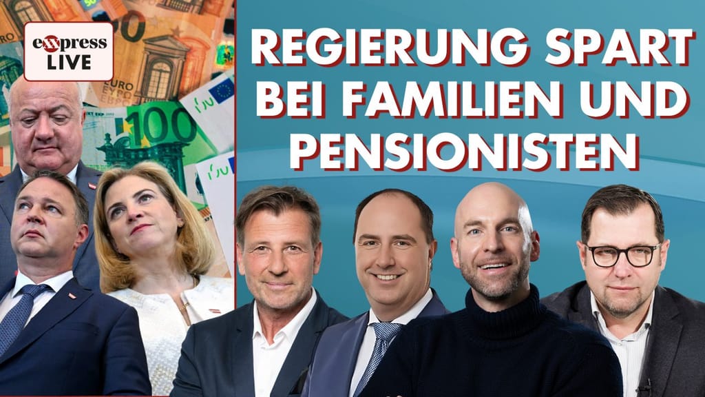 exxpress live – Mittwoch, ab 7.00 Uhr: Neues Budget von ÖVP, SPÖ & Neos sorgt für heftige Kritik - news - exxpress Nachric...