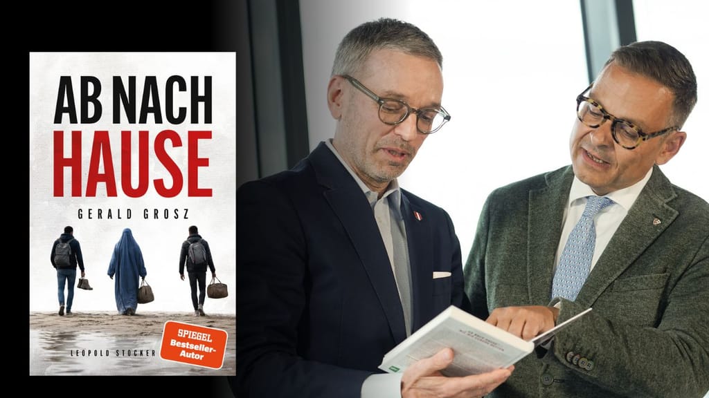 Grosz legt nach: „Ab nach Hause" bereits Bestseller – Kickl unterstützt - politik - exxpress Nachrichten