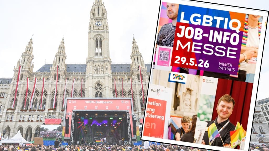 ÖBB, Arbeiterkammer: Staatsbetriebe werben auf Wiener LGBTQ-Jobmesse im Rathaus - politik - exxpress Nachrichten