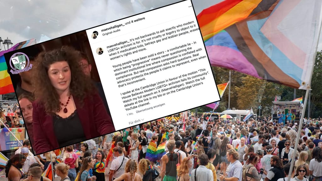 „Zutiefst reaktionär“: Britische Studentin wird zur Stimme der Genderkritik - politik - exxpress Nachrichten