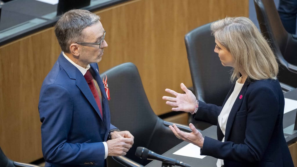Kickl küsst Putin? NEOS provozieren FPÖ mit Pride-Aktion - politik - exxpress Nachrichten