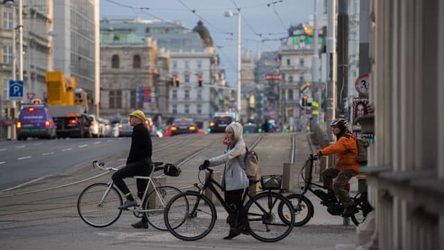 Rekord in Wien: Mehr Radfahrer im Winter als je zuvor