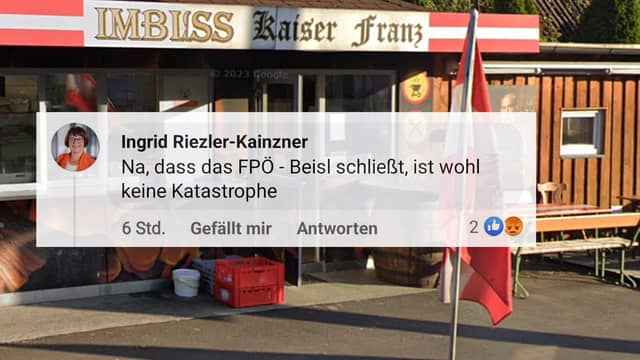 SPÖ-Politikerin zu Würstelstand-Aus: "Keine Katastrophe, dass FPÖ-Beisl schließt"