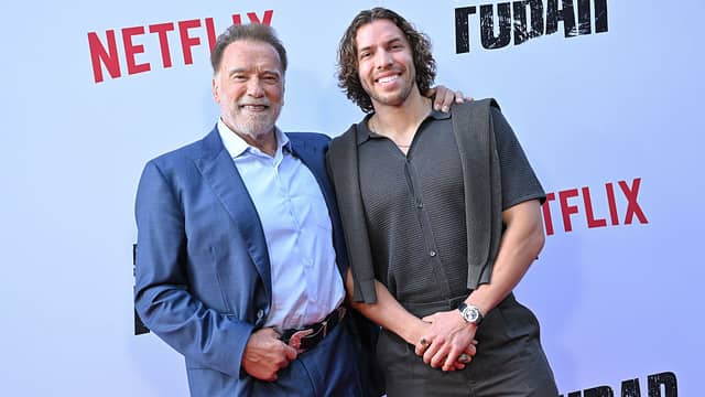 Ganz der Papa: Schwarzenegger-Sohn triumphiert auf Bodybuilding-Bühne