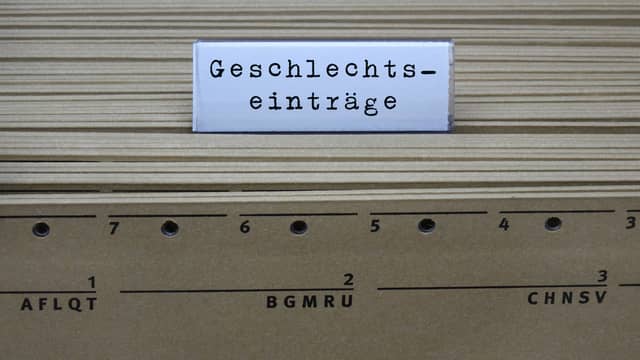 Geschlechtsänderung per Amt: Schon 3000 Fälle seit 2022