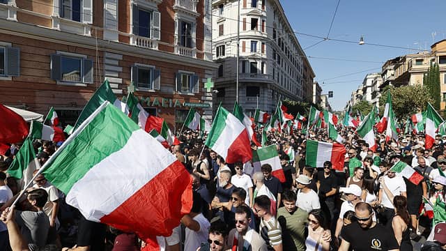 „Remigration“: Tausende demonstrieren in Rom für härtere Migrationspolitik