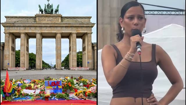 Eklat bei CSD-Gedenkfeier: Rapperin wünscht sich „weißen, christlichen“ Attentäter