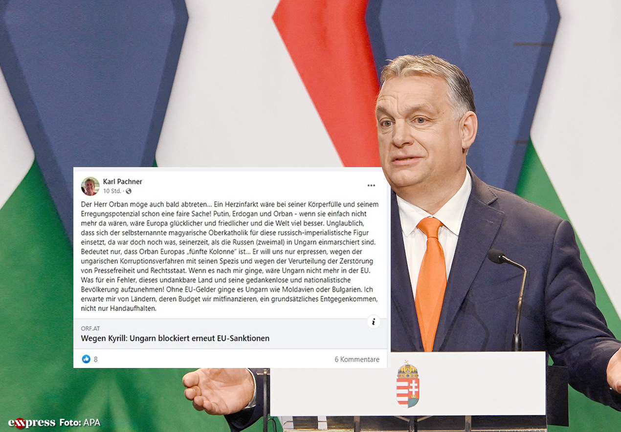 Herzinfarkt wäre feine Sache”: ORF-Manager postet Todeswunsch für Orbán |  Exxpress