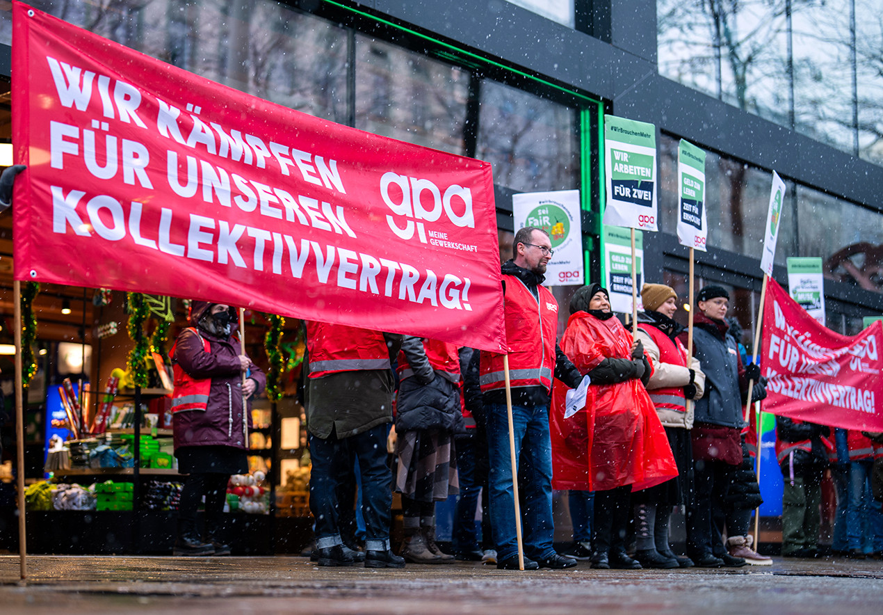 StreikWelle vor Weihnachten Handel im Ausnahmezustand Exxpress