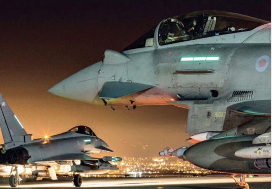 BlitzBombenangriff im Jemen Britische Eurofighter überraschen Houthi