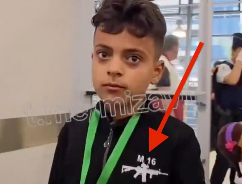 Schock-bei-Belgien-Ankunft-aus-Gaza-Kinder-feiern-M-16-Terrorist