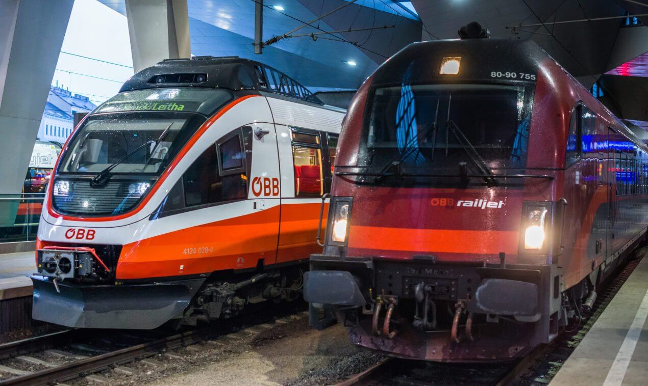 Avstrijski železničarji prejeli povprečno 2,7 odstotka višje plače