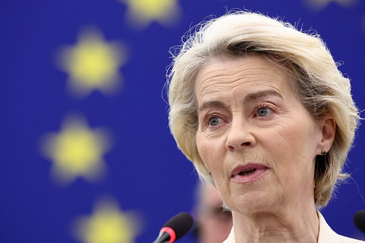 Von der Leyen über Luftraumverletzung: „Das ist hybride Kriegsführung“