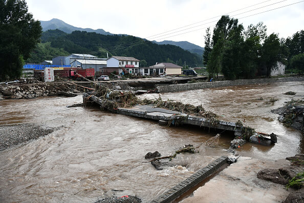 Unwetter-Drama in China: Zahl der Todesopfer steigt auf 34