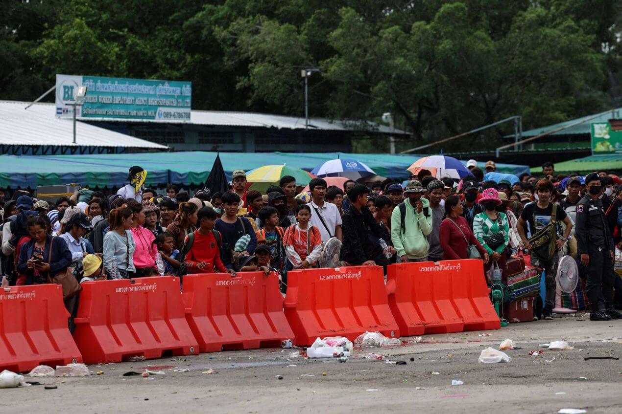 Po prekinitvi ognja Tajska obtožila Kambodžo kršitve
