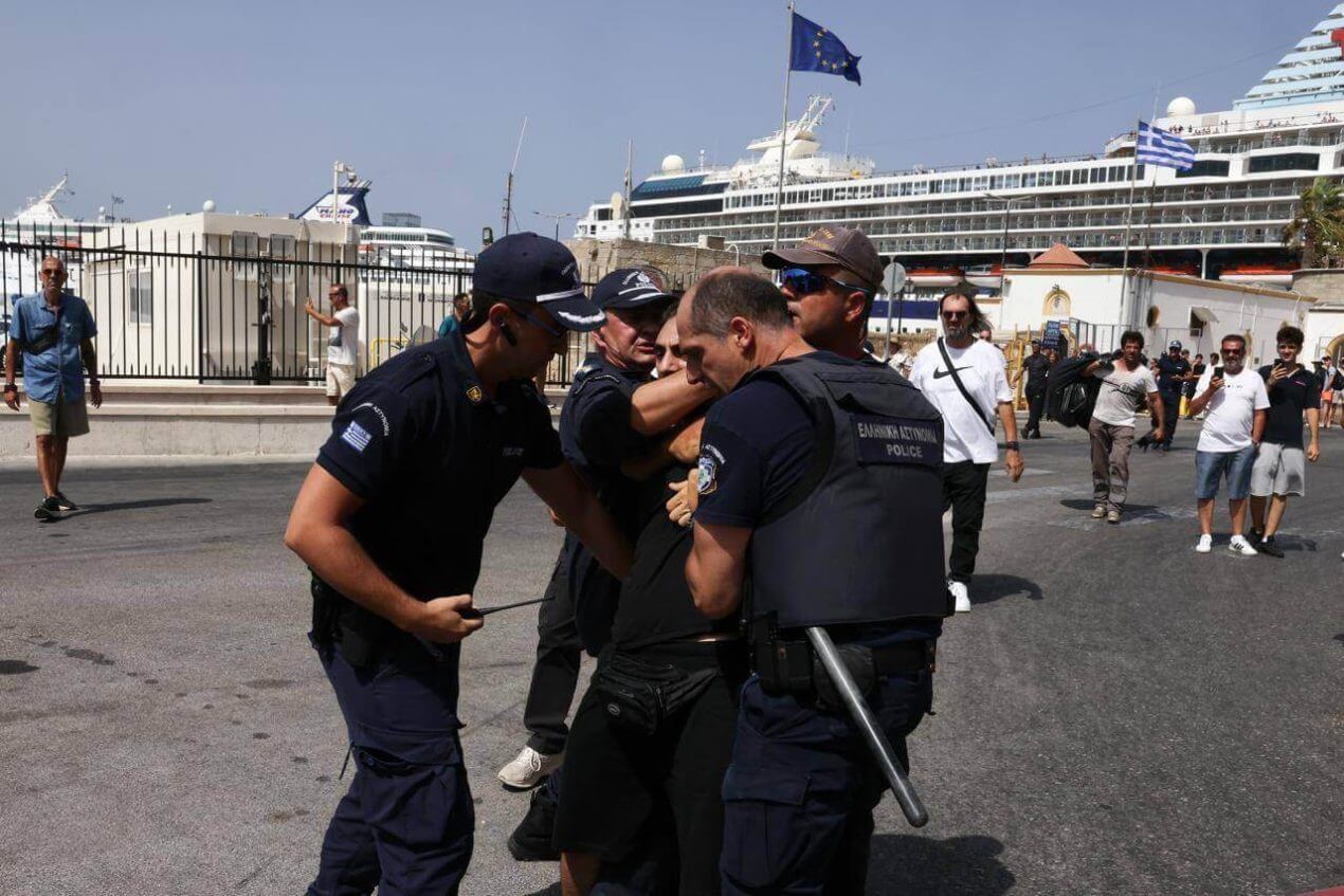 Proteste gegen israelische Touristen in Griechenland