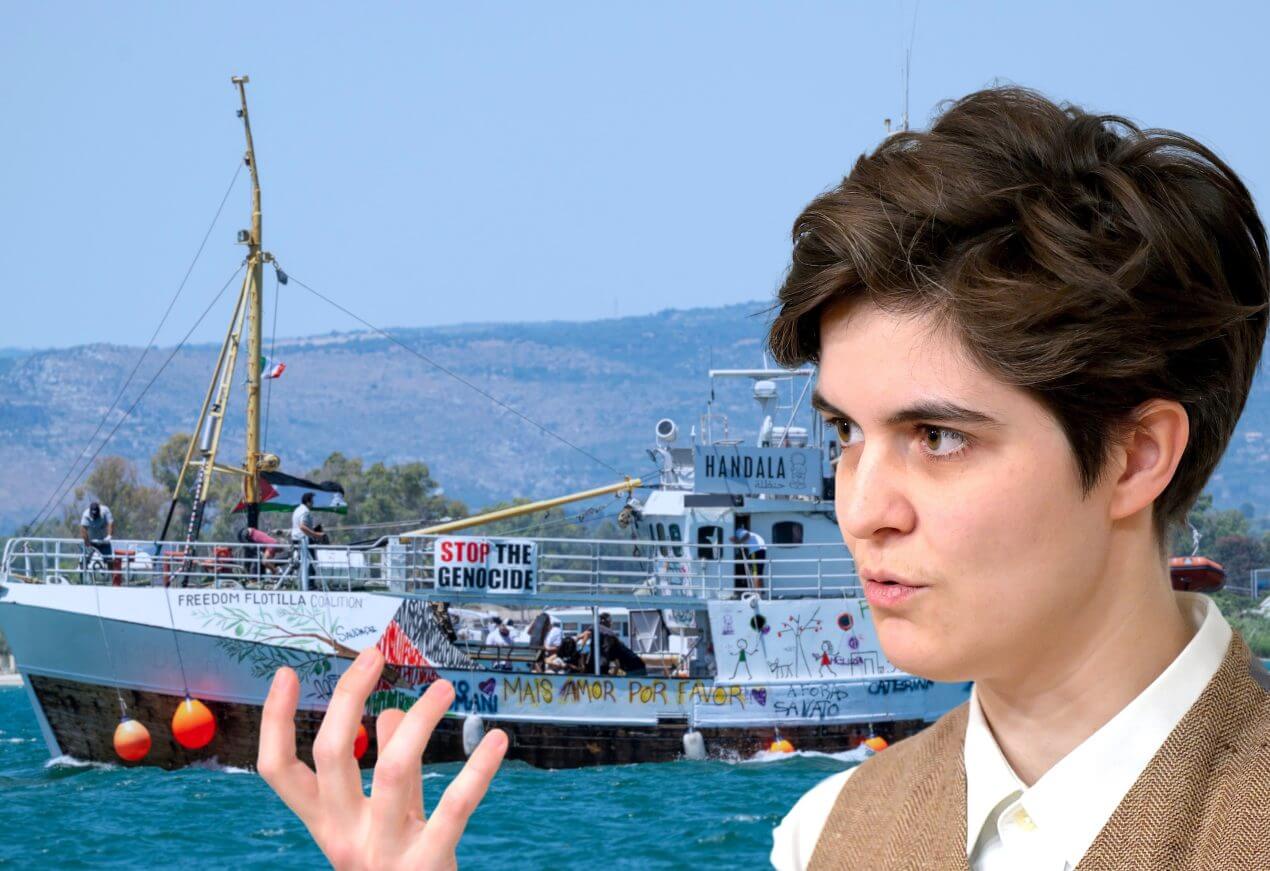 Aktivistka Yasemin Acar in Marlene Engelhorn se povezujeta z Gazo in Hamasom, sledi obsodba Acarjeve