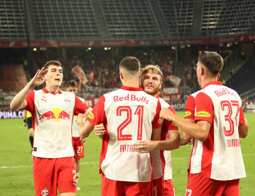 Salzburg lovi zaostanek proti Club Brugge v kvalifikacijah za Ligo prvakov