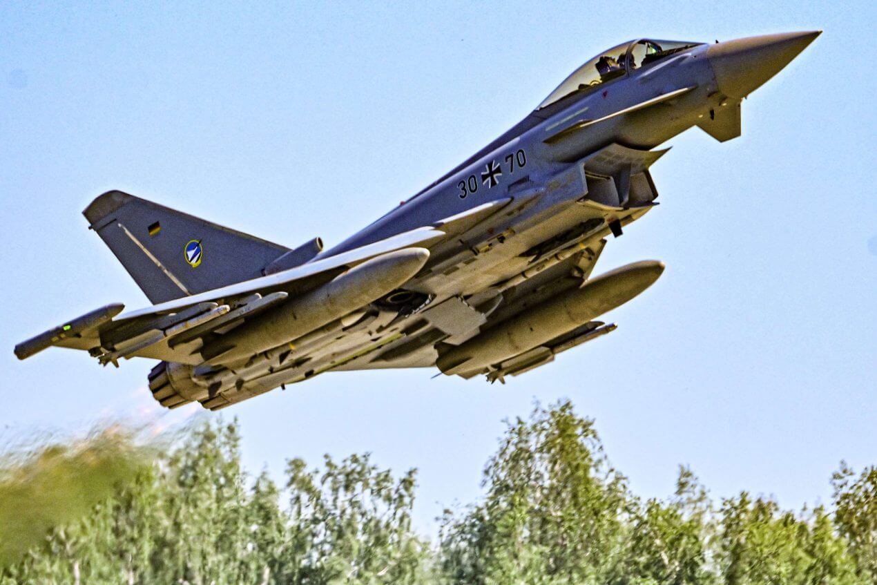 Ukraine: NATO ließ deutsche Eurofighter starten