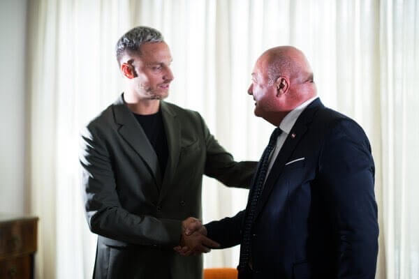 Arnautović prepričan v uvrstitev Avstrije na svetovno prvenstvo in se srečal s kanclerjem Stockerjem