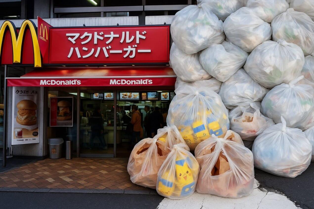 Massive Essensverschwendung: McDonald’s stoppt Pokémon-Aktion in Japan