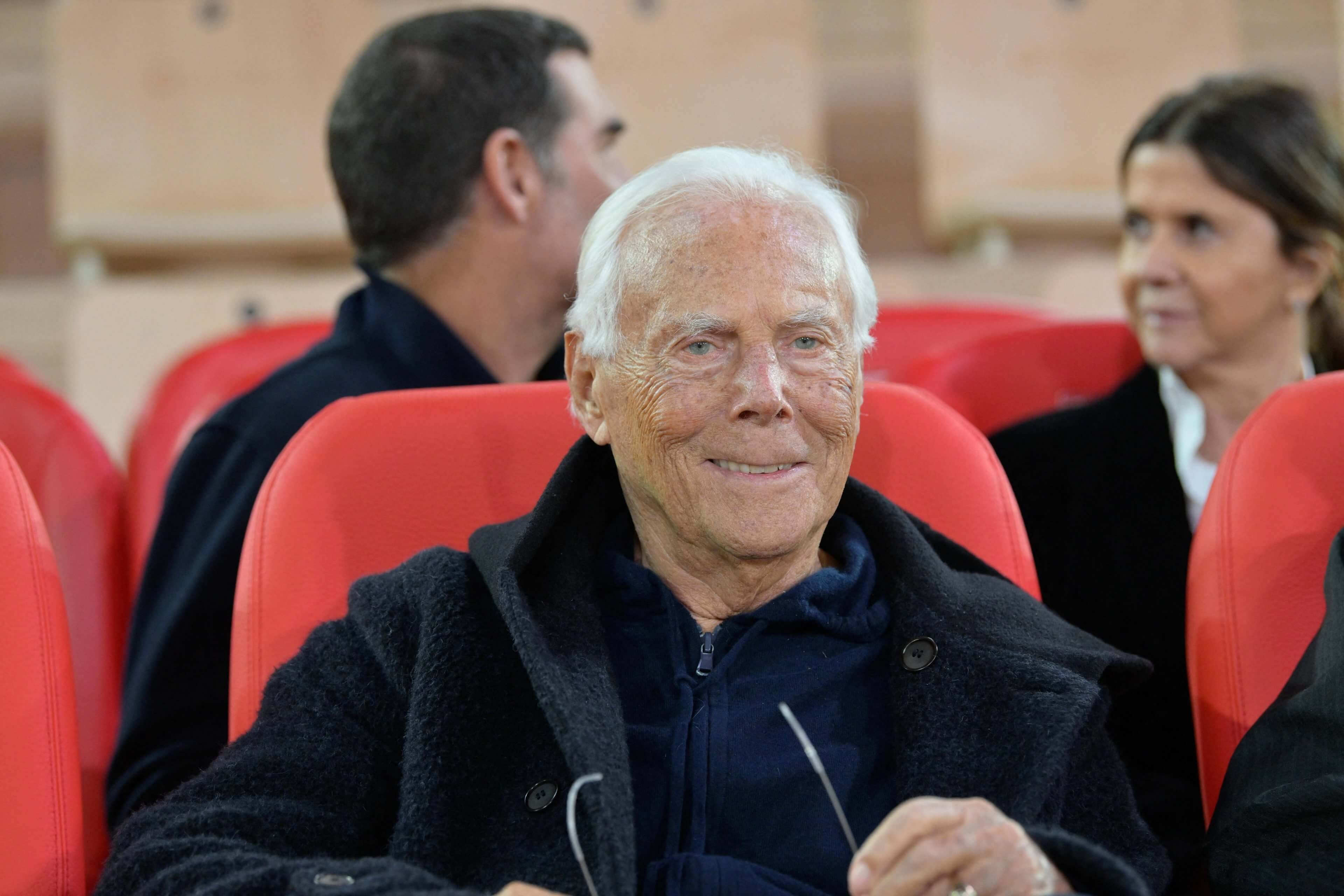 Italienischer Modedesigner Giorgio Armani gestorben