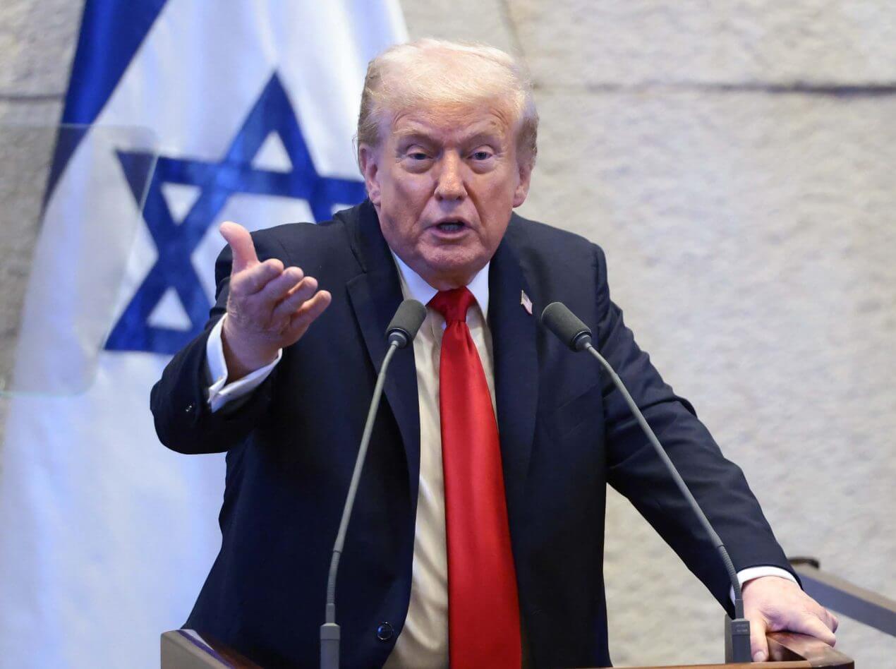 Trump in Jerusalem: „Praktisch die gesamte Region will Hamas entwaffnen“