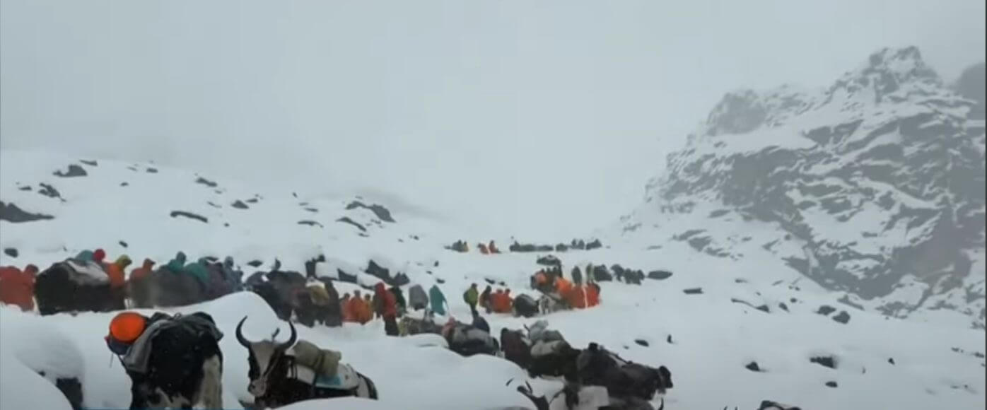 Nach heftigen Schneefällen: Alle Wanderer am Mount Everest gerettet