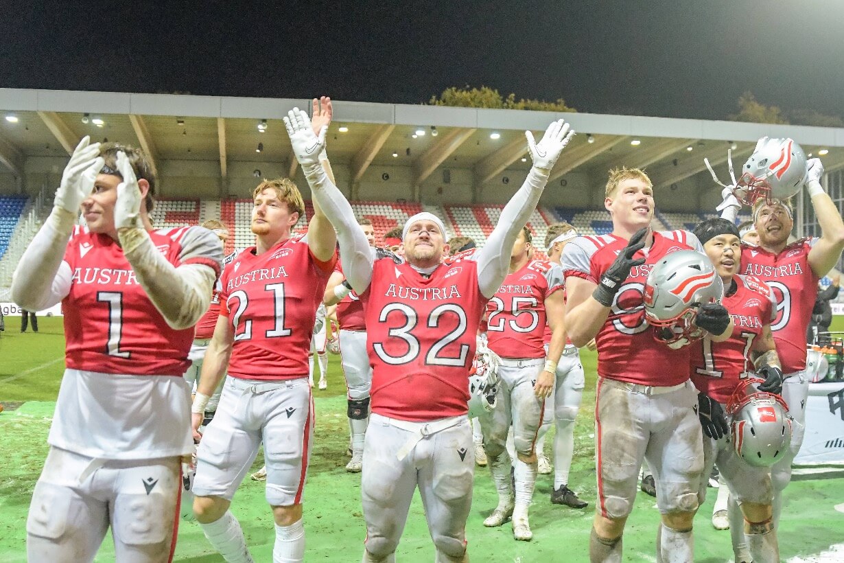 Avstrija ponovno evropski prvak v ameriškem nogometu