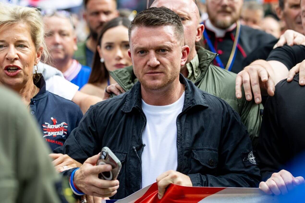 Izraelski minister povabil britanskega desničarja Tommyja Robinsona v Izrael po napadu v Manchestru