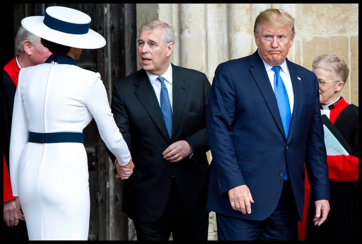 „Es tut mir leid für die Familie“ Trump über Skandal von Prinz Andrew