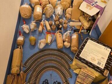 Avstrijska policija zasegla 15.000 kosov nevarne pirotehnike